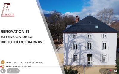 Bibliothèque Barnave – St Egrève (38)