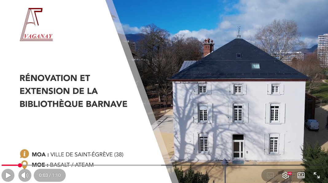 Bibliothèque Barnave – St Egrève (38)