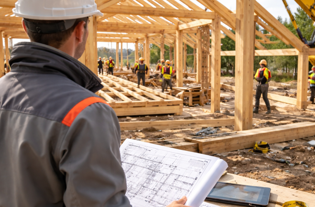 Nous recrutons ! Conducteur de Travaux Construction Bois (H/F)